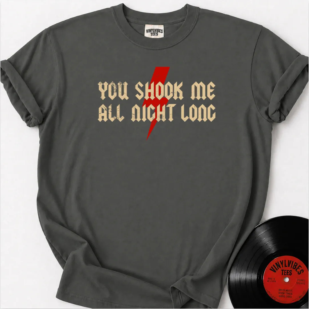 Printify T-Shirt Pepper / S You shook me all night long Premium T-Shirt