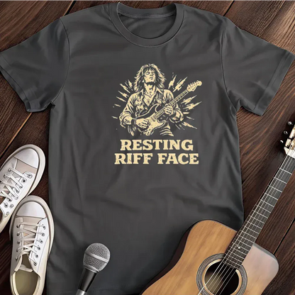 Printify T-Shirt Resting Riff Face T Shirt