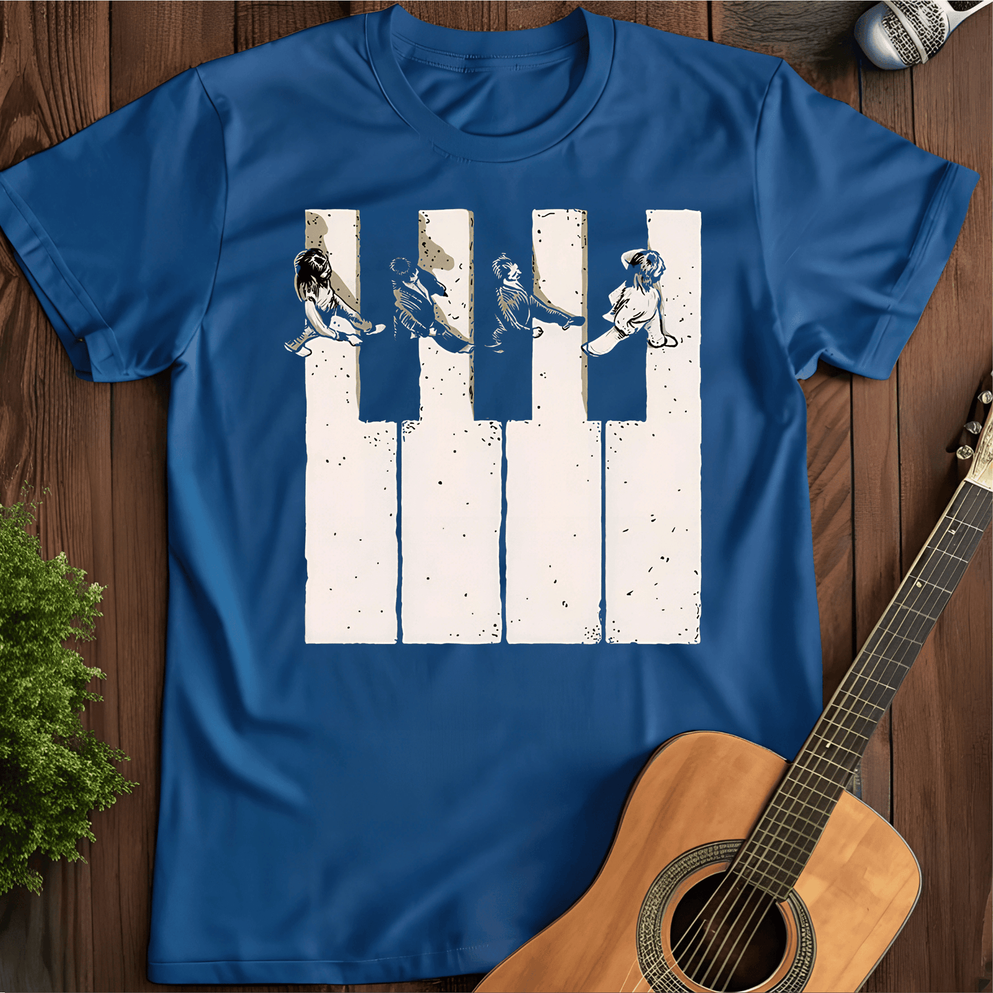 ⭐️⭐️⭐️⭐️⭐️ T-Shirt Royal / S Beatle Piano T-Shirt