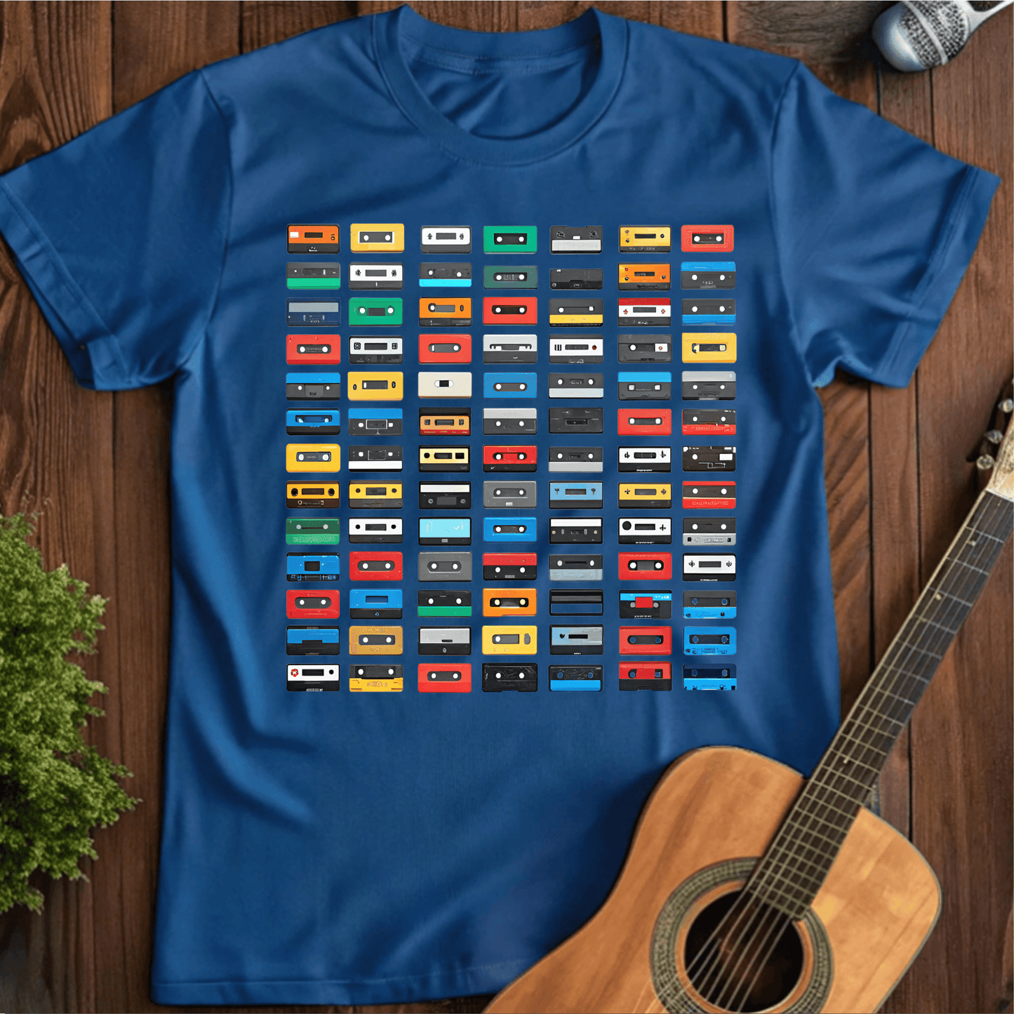 ⭐️⭐️⭐️⭐️⭐️ T-Shirt Royal / S Casette Hoarder T-Shirt