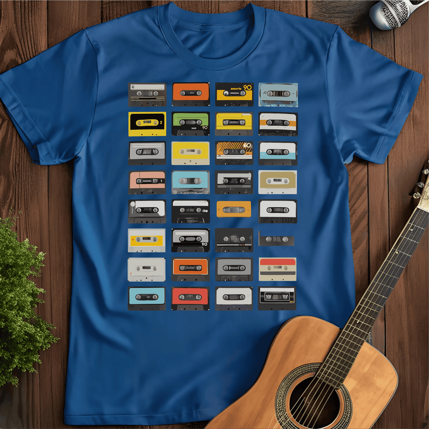 ⭐️⭐️⭐️⭐️⭐️ T-Shirt Royal / S Casettes T-Shirt