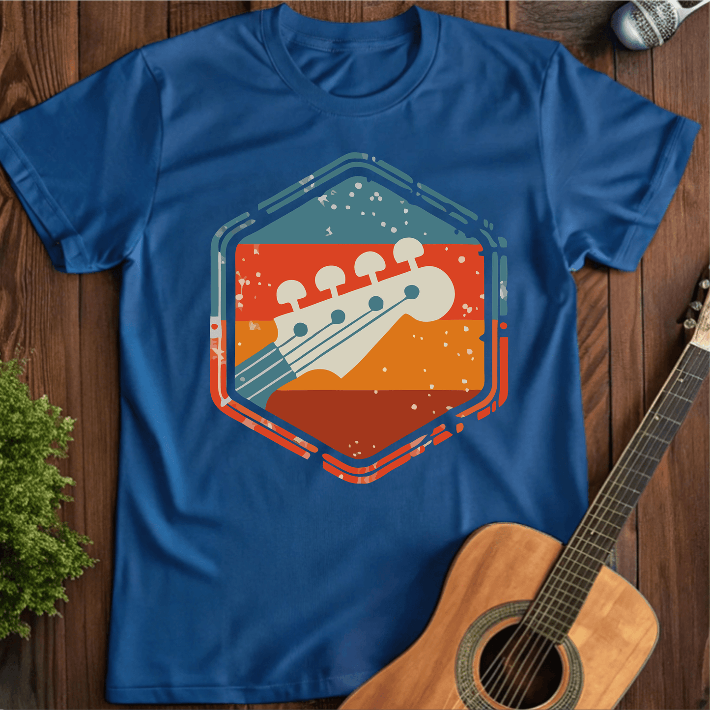 ⭐️⭐️⭐️⭐️⭐️ T-Shirt Royal / S Guitar Hero T-Shirt