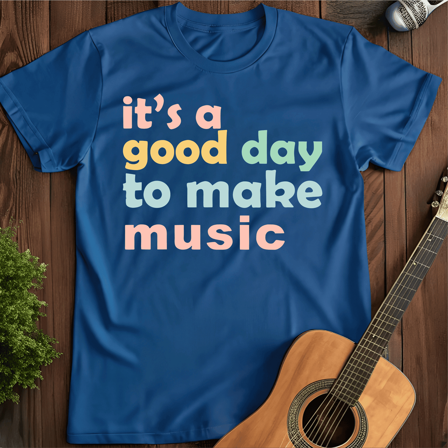 Printify T-Shirt Royal / S Its a Good Day Tee