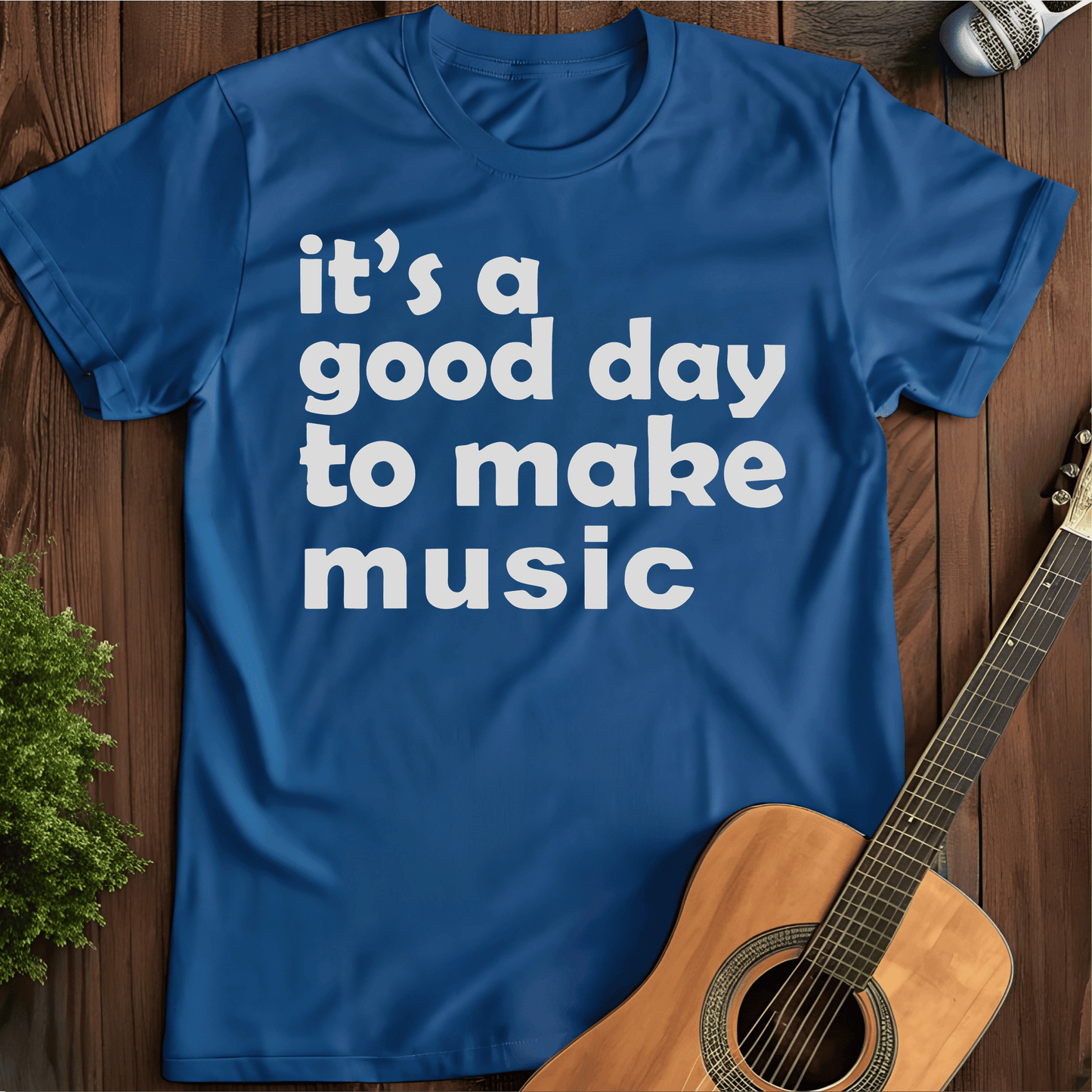 Printify T-Shirt Royal / S Its a Good day white Tee