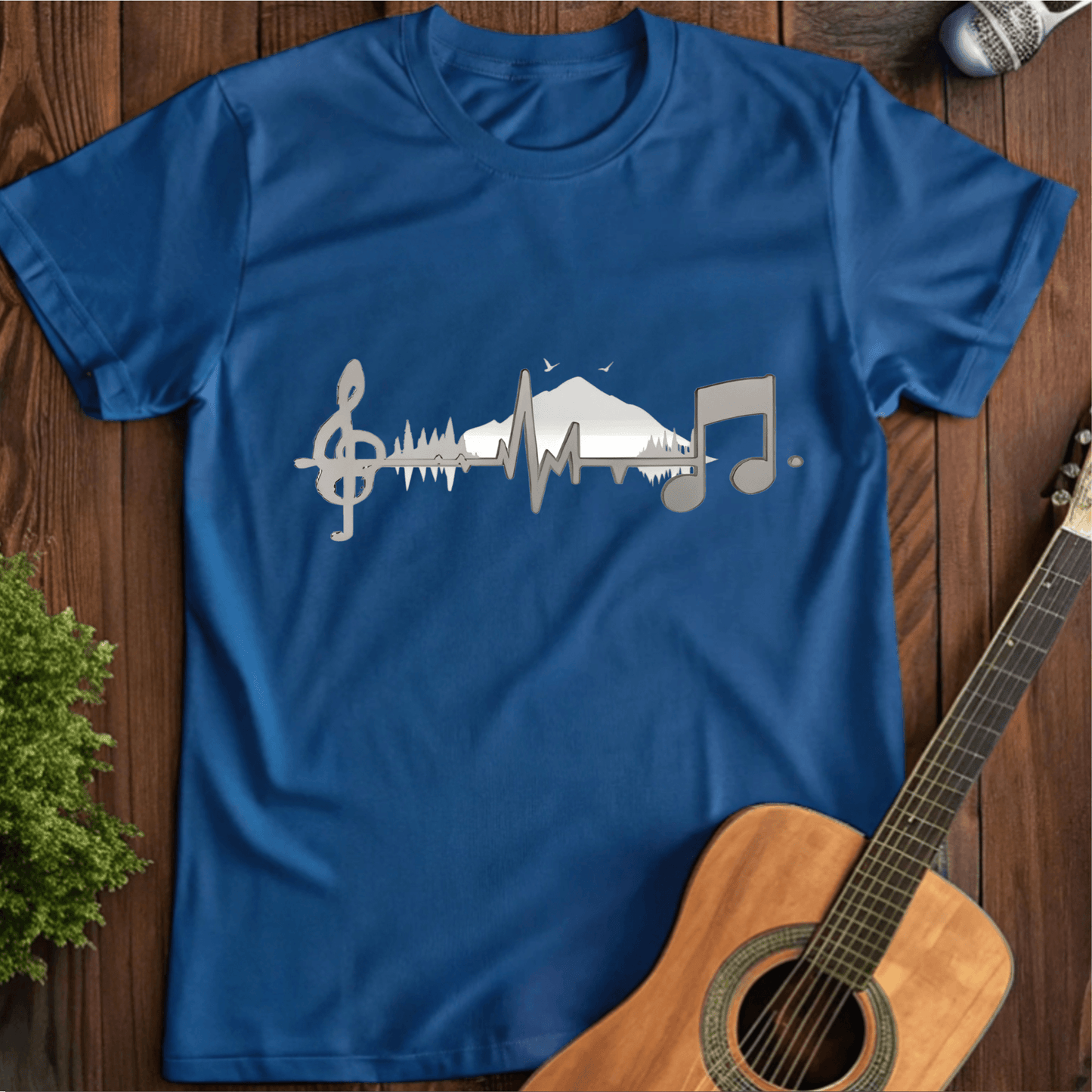 ⭐️⭐️⭐️⭐️⭐️ T-Shirt Royal / S Love for Music T-Shirt