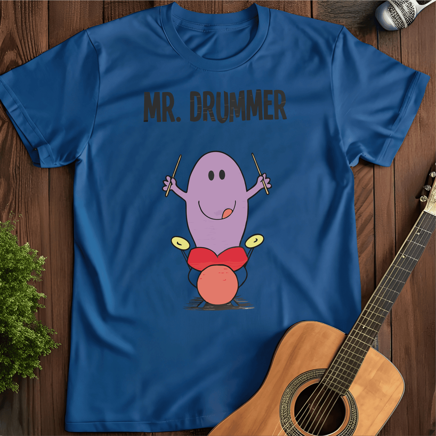 ⭐️⭐️⭐️⭐️⭐️ T-Shirt Royal / S Mr. Drummer T-Shirt