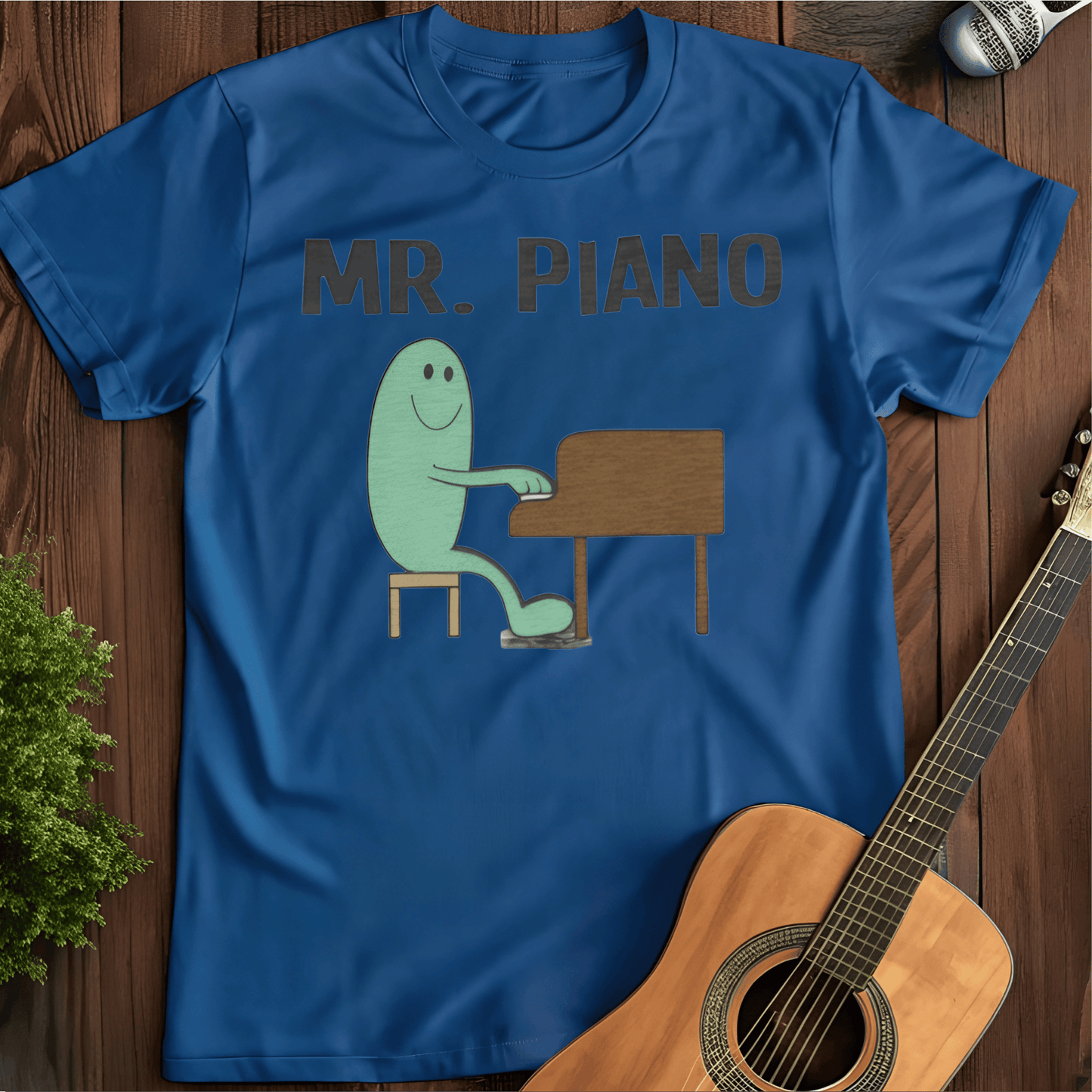 ⭐️⭐️⭐️⭐️⭐️ T-Shirt Royal / S Mr. Piano T-Shirt