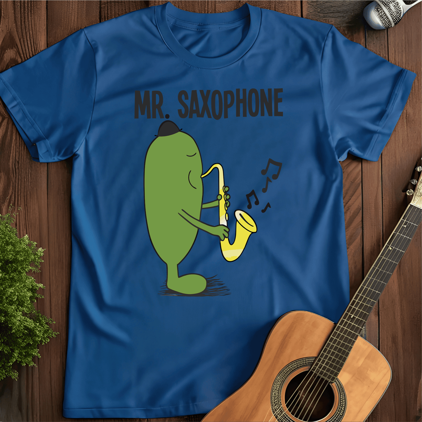 ⭐️⭐️⭐️⭐️⭐️ T-Shirt Royal / S Mr. Saxophone T-Shirt