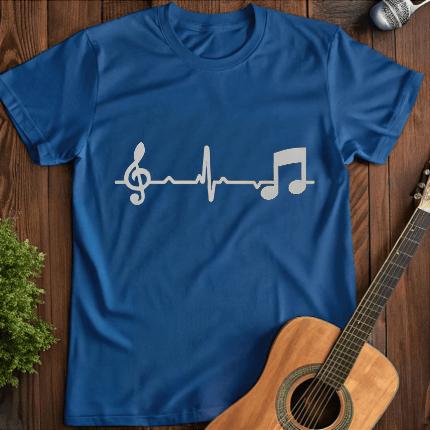 ⭐️⭐️⭐️⭐️⭐️ T-Shirt Royal / S Music Lifeline T-Shirt