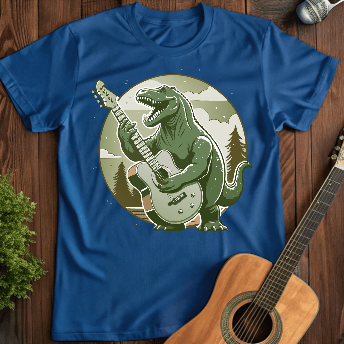 ⭐️⭐️⭐️⭐️⭐️ T-Shirt Royal / S Playful T-Rex T-Shirt