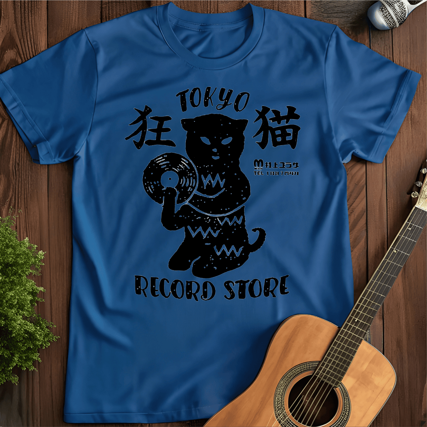 ⭐️⭐️⭐️⭐️⭐️ T-Shirt Royal / S Tokyo Record Store T-Shirt