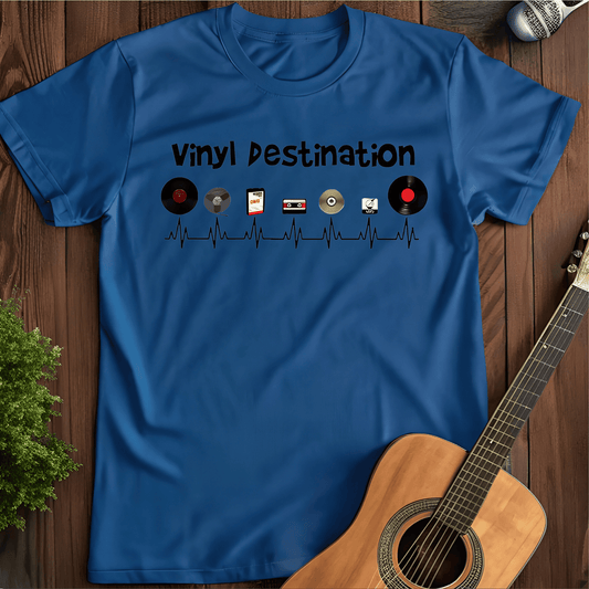 ⭐️⭐️⭐️⭐️⭐️ T-Shirt Royal / S Vinyl Destination T-Shirt