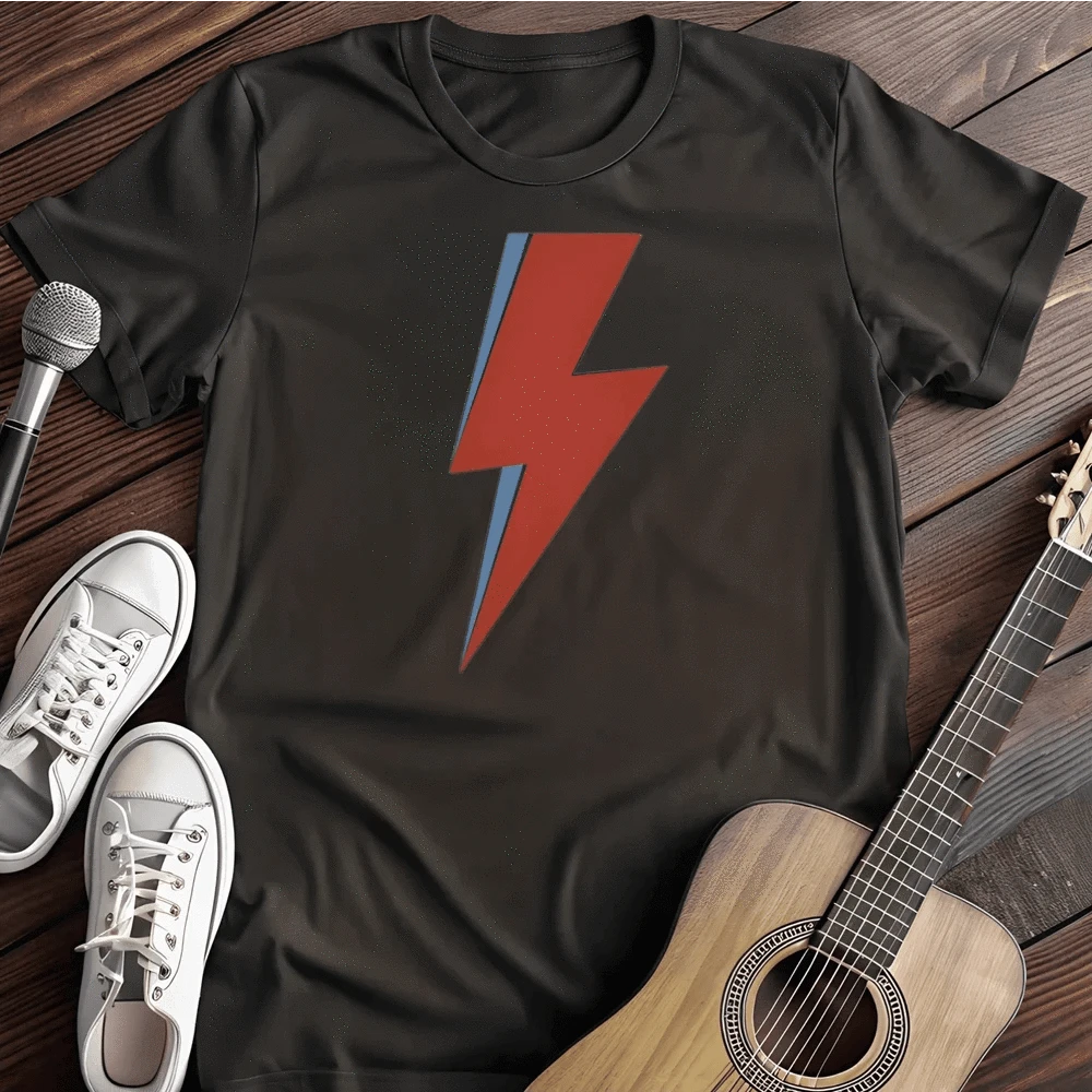 Printify T-Shirt S / Black Bowie`s Bolt T Shirt
