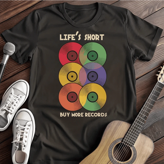 Printify T-Shirt S / Black Buy More T-Shirt