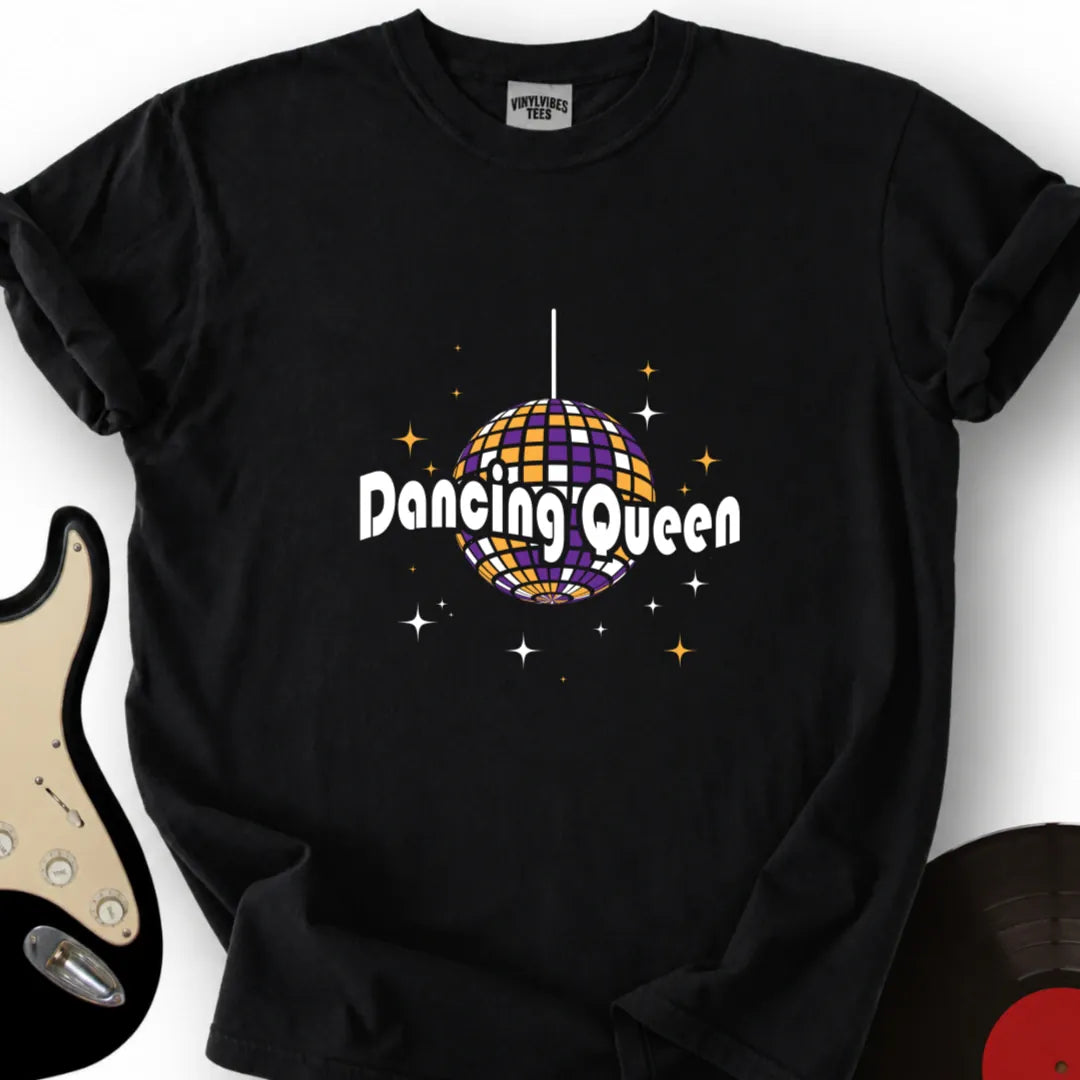 Printify T-Shirt S / Black Dancing Queen T-Shirt