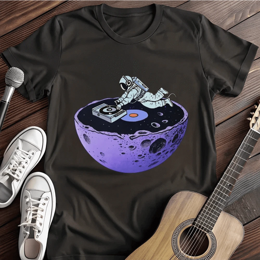 Printify T-Shirt S / Black Floating Astronaut T-Shirt
