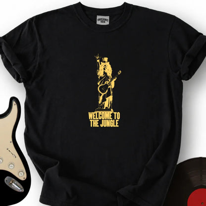 Printify T-Shirt S / Black Jungle Rock T-Shirt