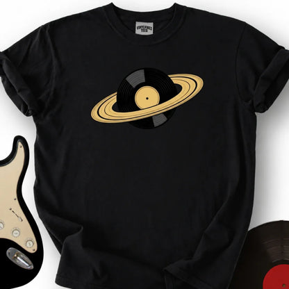 Printify T-Shirt S / Black Ring Around The Record T-Shirt