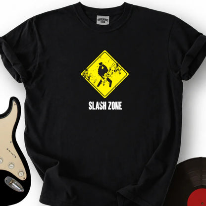 Printify T-Shirt S / Black Slash Zone T-Shirt