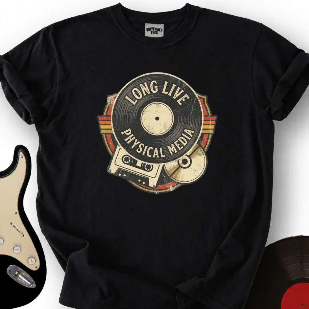Printify T-Shirt S / Black The Analog Trinity T-Shirt