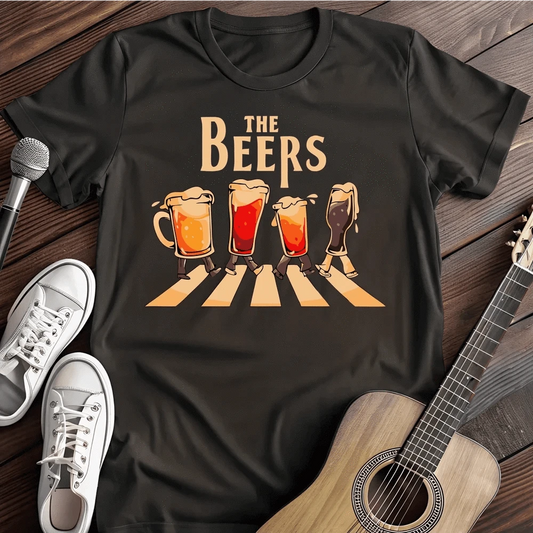 Printify T-Shirt S / Black The Beers T-Shirt