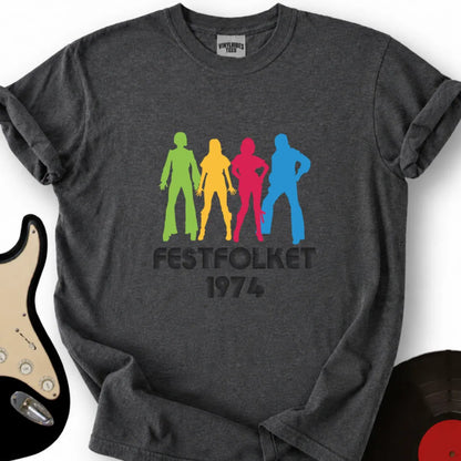 Printify T-Shirt S / Dark Heather FESTFOLKET T-Shirt