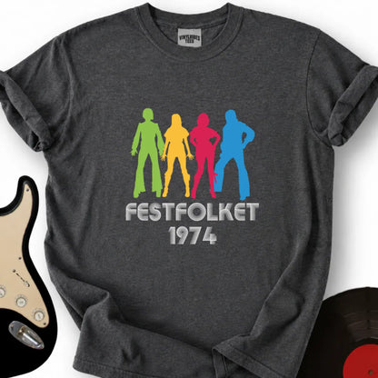 Printify T-Shirt S / Dark Heather FESTFOLKET T-Shirt