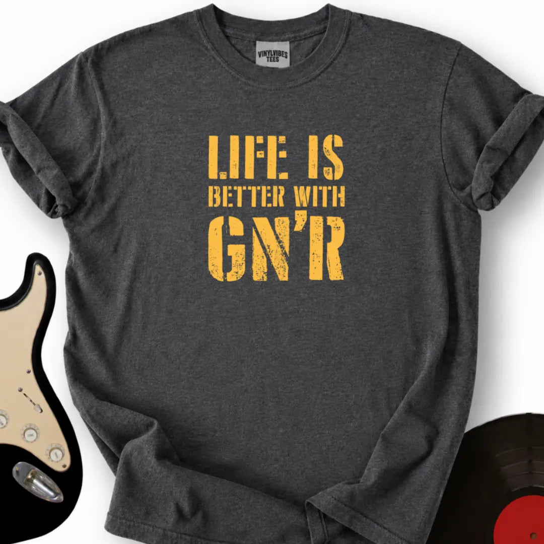 Printify T-Shirt S / Dark Heather GN'R Vibes T-Shirt