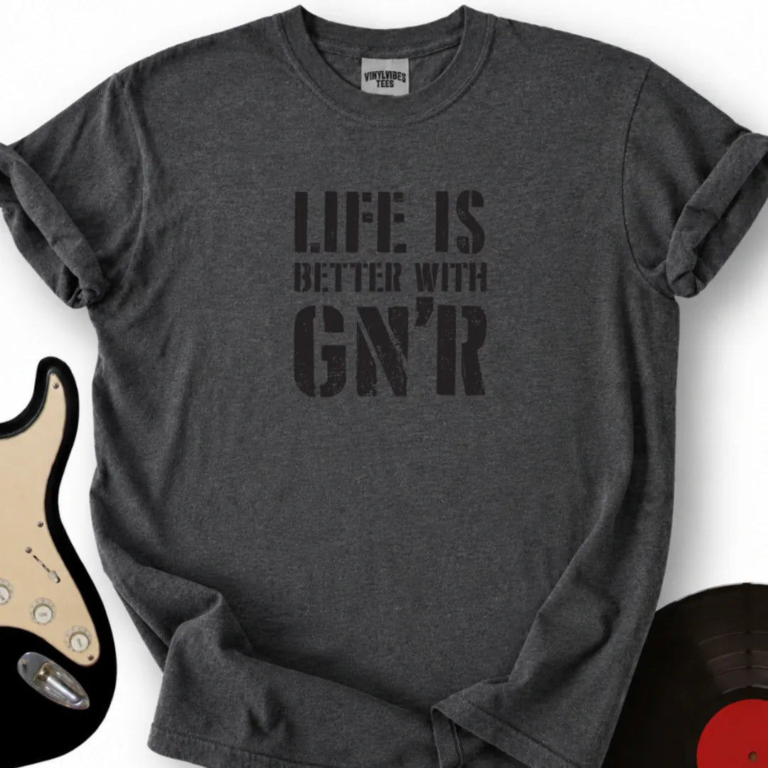 Printify T-Shirt S / Dark Heather GN'R Vibes T-Shirt