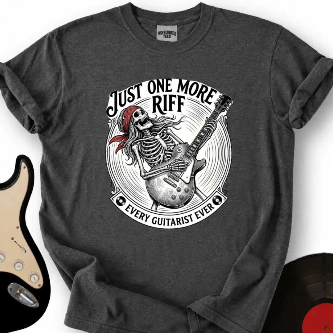 Printify T-Shirt S / Dark Heather Guitar Fiend T-Shirt