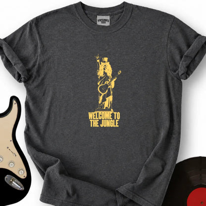 Printify T-Shirt S / Dark Heather Jungle Rock T-Shirt