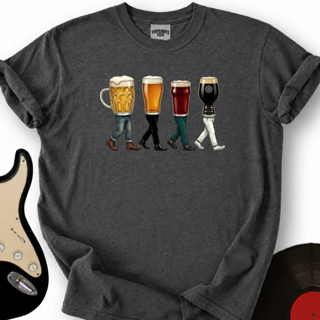 Printify T-Shirt S / Dark Heather Pint Walkers T-Shirt