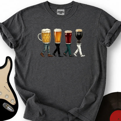 Printify T-Shirt S / Dark Heather Pint Walkers T-Shirt