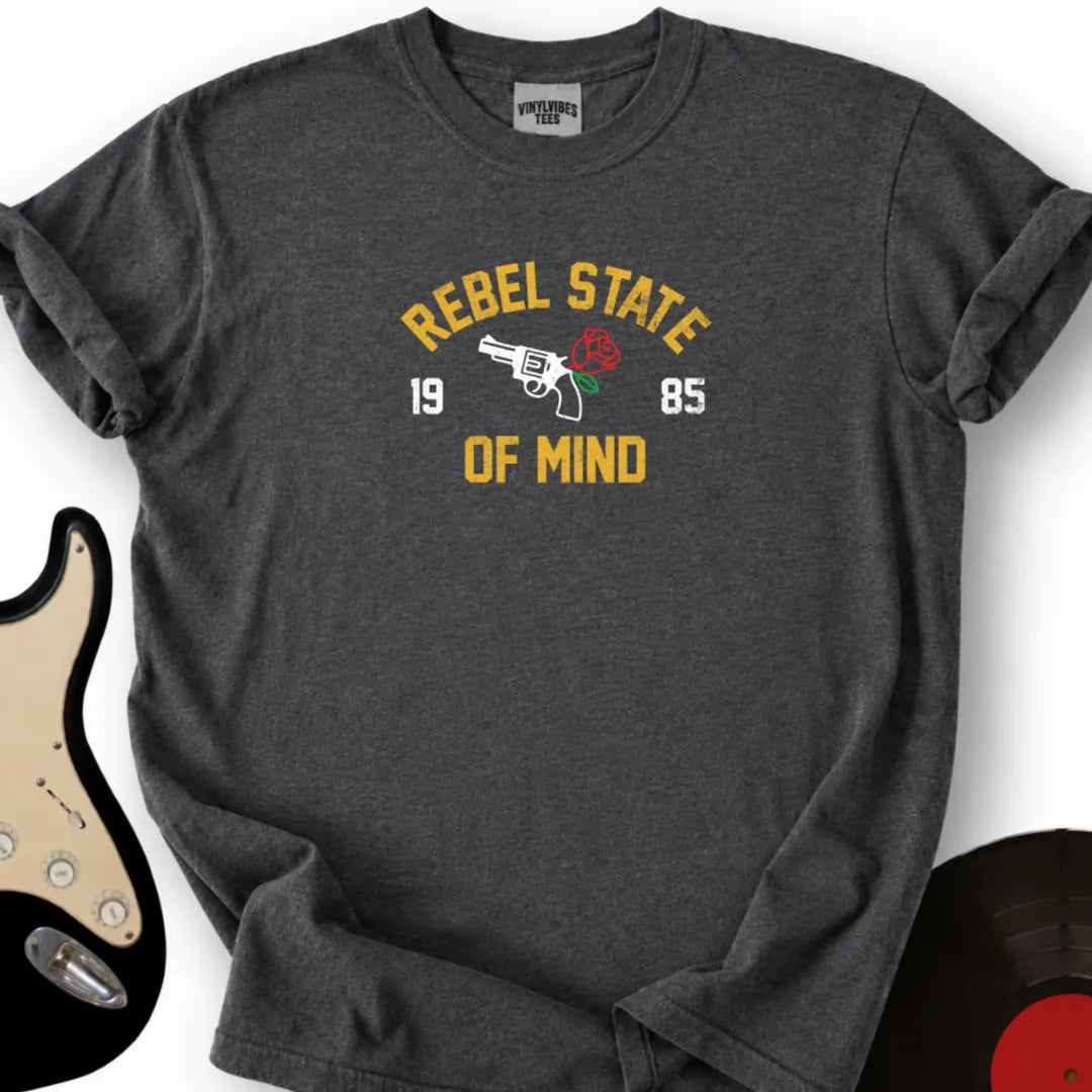 Printify T-Shirt S / Dark Heather Rebel State T-Shirt