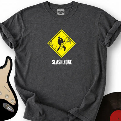 Printify T-Shirt S / Dark Heather Slash Zone T-Shirt