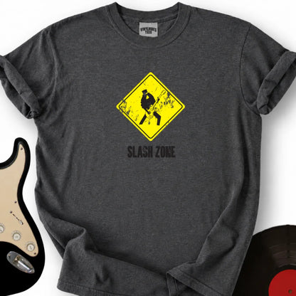 Printify T-Shirt S / Dark Heather Slash Zone T-Shirt