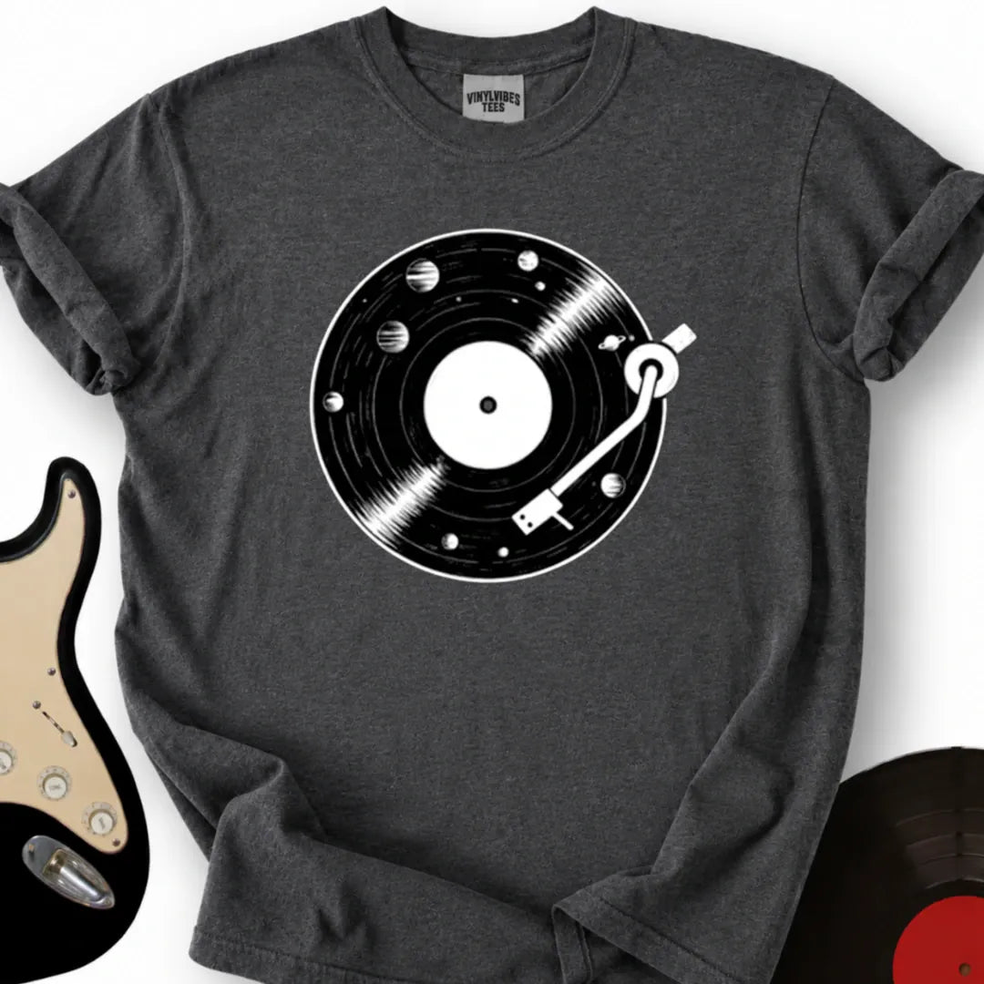 Printify T-Shirt S / Dark Heather The Space Disco T-Shirt