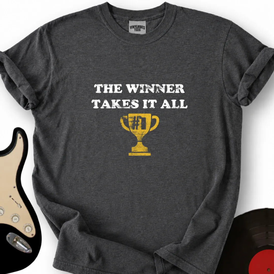 Printify T-Shirt S / Dark Heather The Winner T-Shirt