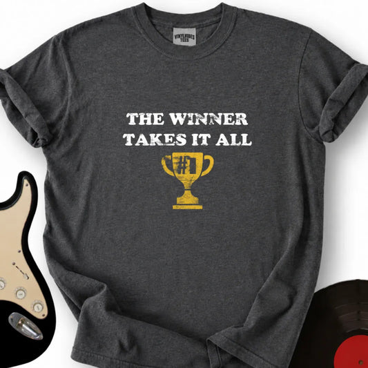 Printify T-Shirt S / Dark Heather The Winner T-Shirt