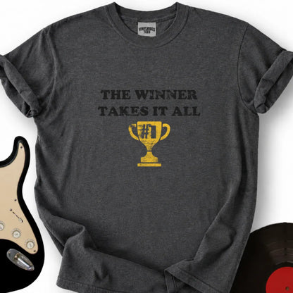 Printify T-Shirt S / Dark Heather The Winner T-Shirt