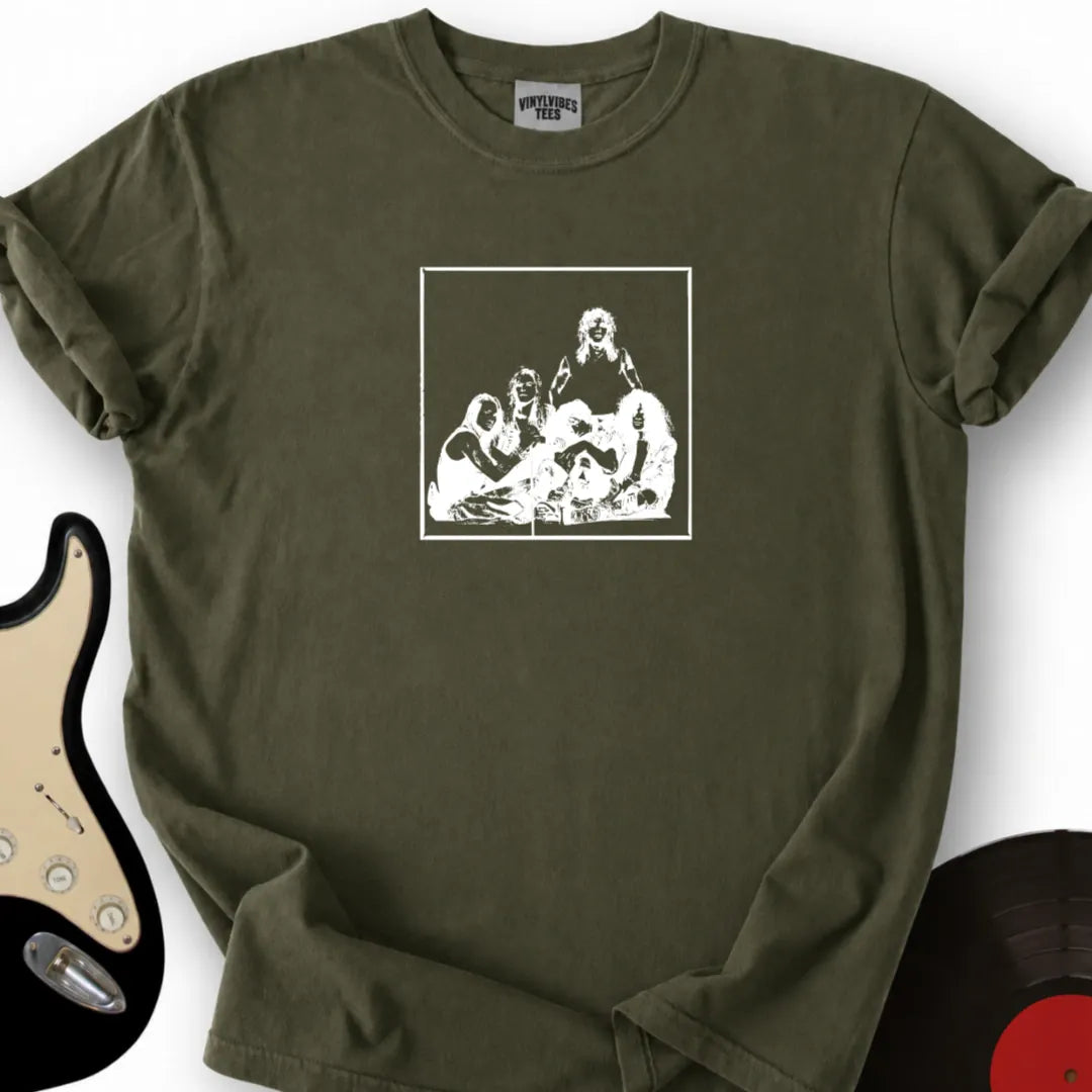 Printify T-Shirt S / Military Green Classic Lineup T-Shirt
