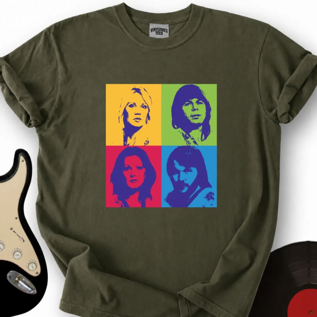 Printify T-Shirt S / Military Green Dancing Queen Pop T-Shirt