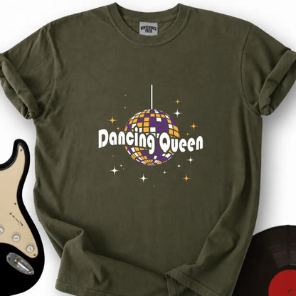 Printify T-Shirt S / Military Green Dancing Queen T-Shirt