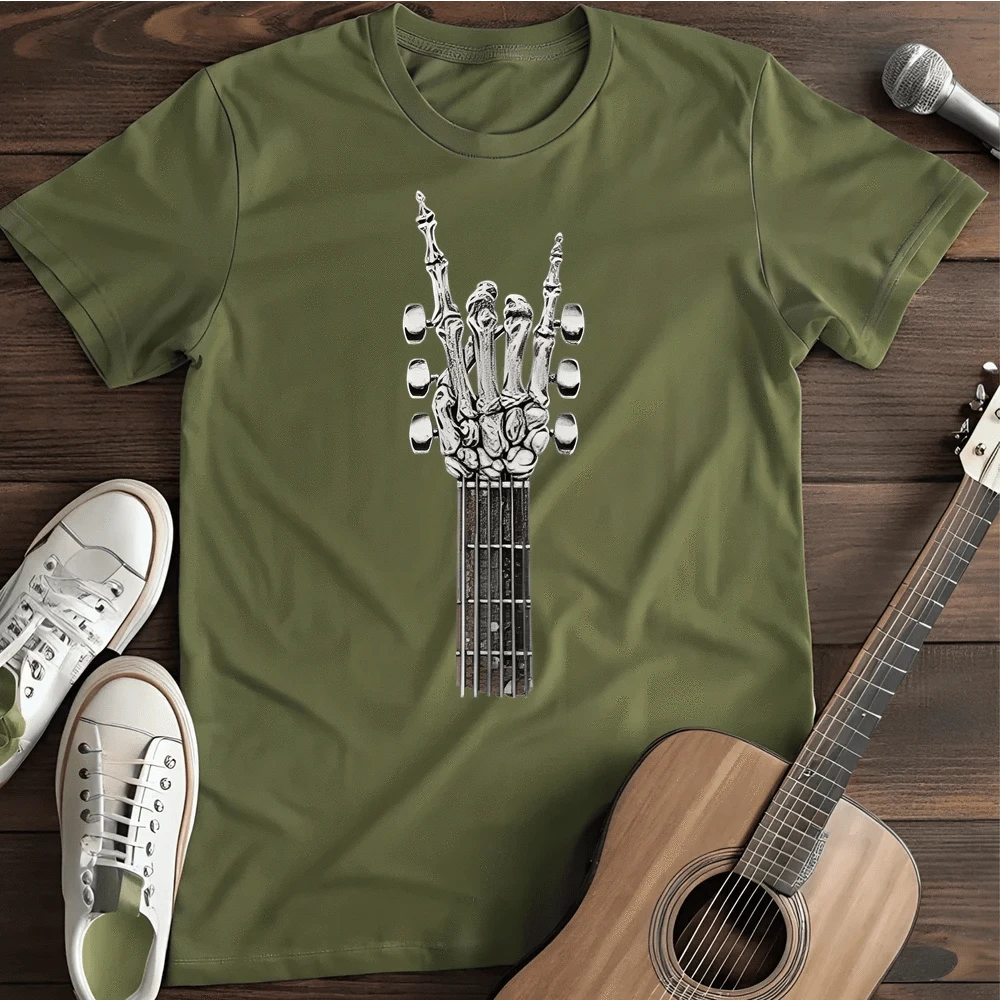 Printify T-Shirt S / Military Green Rockneck T-Shirt