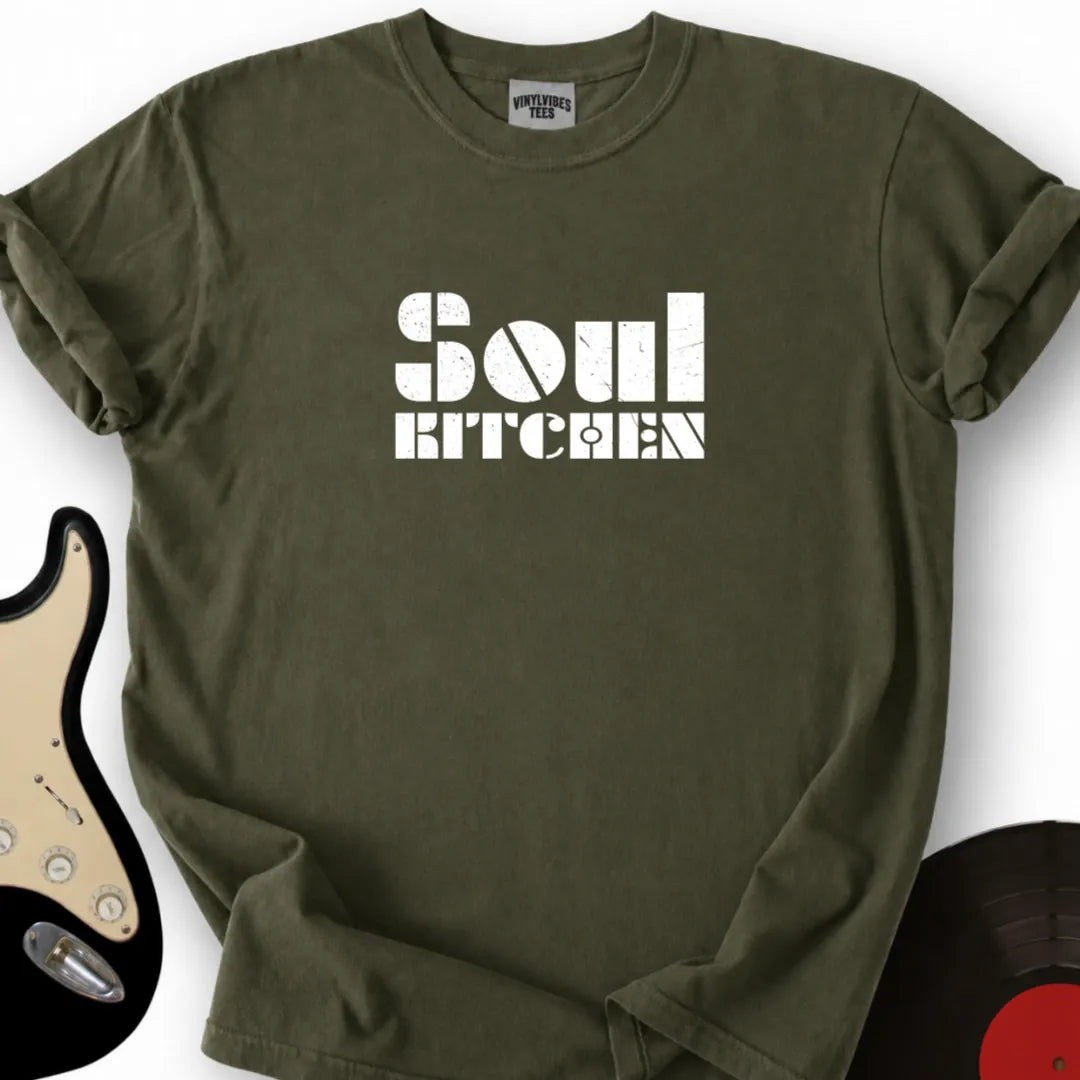 Printify T-Shirt S / Military Green Soul Kitchen T-Shirt