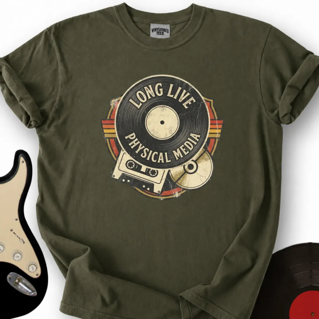 Printify T-Shirt S / Military Green The Analog Trinity T-Shirt