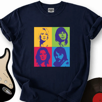 Printify T-Shirt S / Navy Dancing Queen Pop T-Shirt