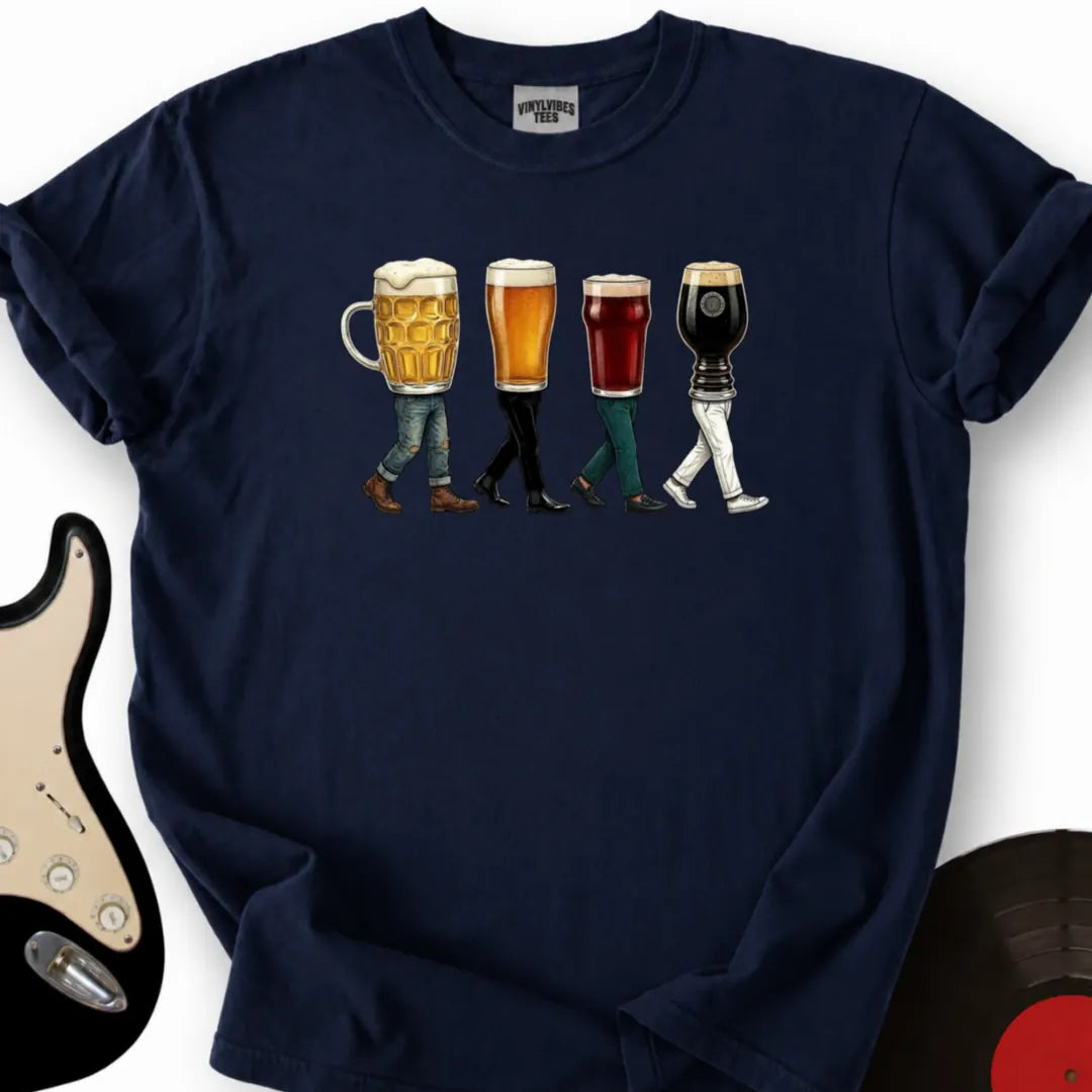Printify T-Shirt S / Navy Pint Walkers T-Shirt