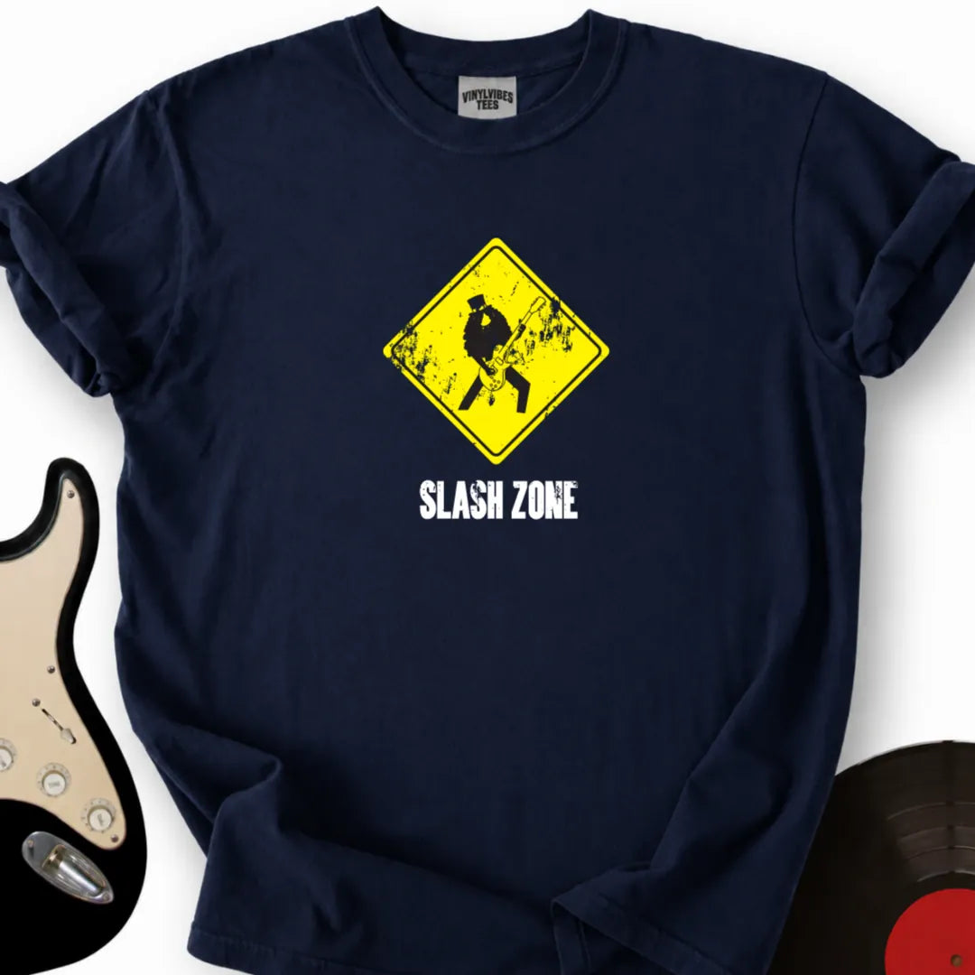 Printify T-Shirt S / Navy Slash Zone T-Shirt
