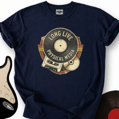 Printify T-Shirt S / Navy The Analog Trinity T-Shirt